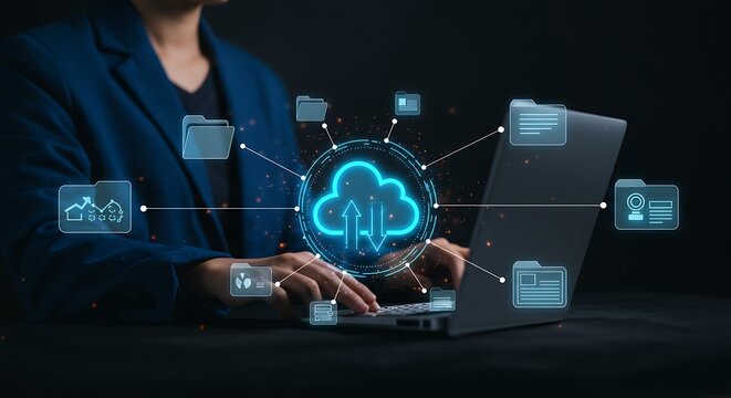 Seamless workflow with cloud computing platform with augmented reality interface - Powered by Adobe