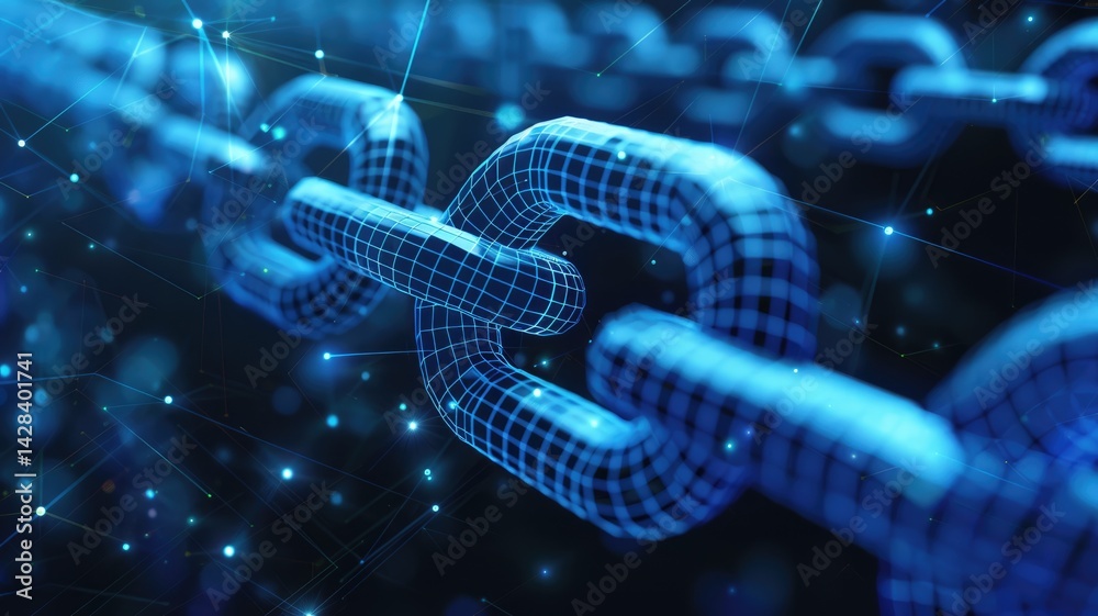 Poster abstract of cyberspace on virtual area with digital technology style design and the electric light g
