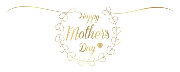 happy mother's day.letter decoration vector illustration 1