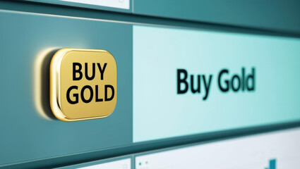 Investing in gold is smart choice for securing wealth and diversifying your portfolio with solid investment concept in digital vault