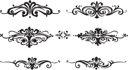 A set of elements, symbols, ornaments, mandalas. Hand drawn vector illustration	