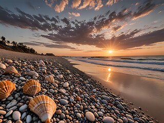 Muscheln im Sand