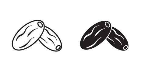 Date fruit icon