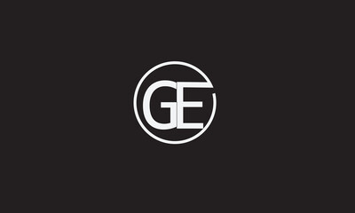 GE, EG , G , E, Abstract Letters Logo Monogram	