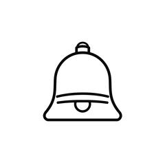 Minimalist-black-bell-icon,-featuring-a-bold-outline-and-a-notification-point,-on-a-white-background.-The-design-is-geometric,-balanced,-and-visually-clear