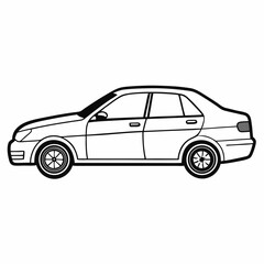 Obraz premium car vector illustration