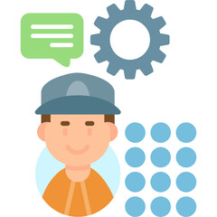 Consulting Icon Vector Element
