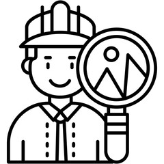 Explorer Icon Vector Element