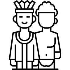 Tribe Icon Vector Element