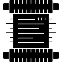 Scroll Icon Vector Element