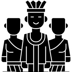 Prehistoric Man Icon Vector Element