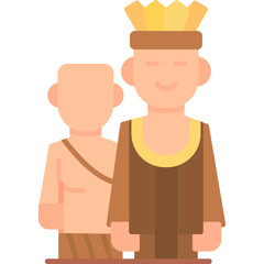 Prehistoric Man Icon Vector Element