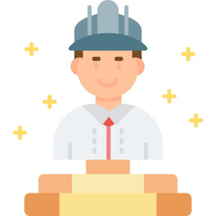 Statue Icon Vector Element