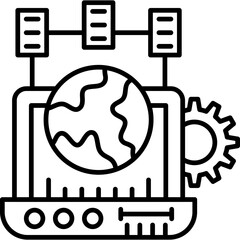 Network Icon Vector Element