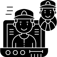 Networking Icon Vector Element