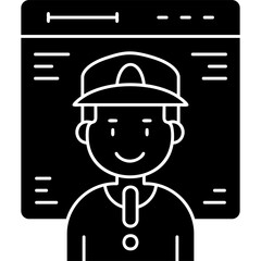 Access Denied Icon Vector Element