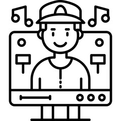 Music Icon Vector Element