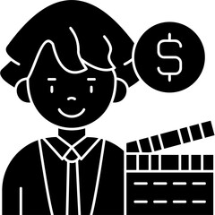 Actor Icon Vector Element