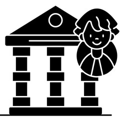 Bank Account Icon Vector Element