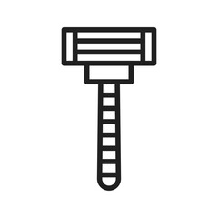 Razor icon vector image. Suitable for mobile apps, web apps and print media.