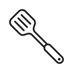 Spatula icon vector image. Suitable for mobile apps, web apps and print media.