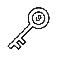 Successful Investment icon vector image. Suitable for mobile apps, web apps and print media.