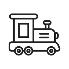 Train icon vector image. Suitable for mobile apps, web apps and print media.
