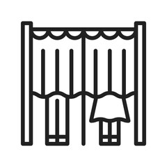 Voting Booth icon vector image. Suitable for mobile apps, web apps and print media.
