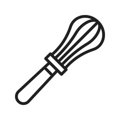 Whisk icon vector image. Suitable for mobile apps, web apps and print media.