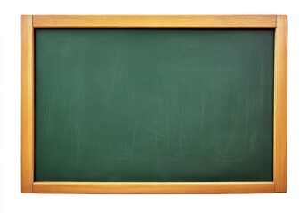 Green chalkboard with wooden frame (1)