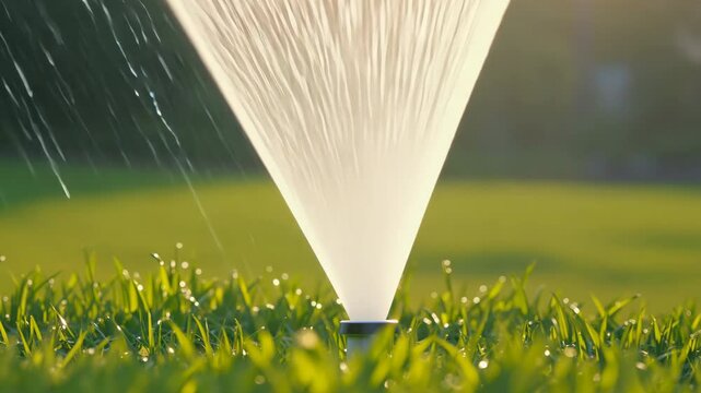 green grass in a field