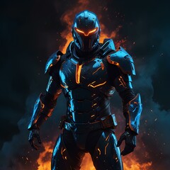 Fototapeta premium knight in armour