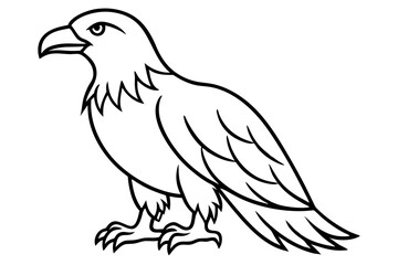 Majestic Eagle Outline