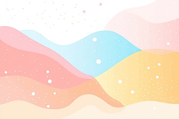 Pastel Wave Abstract