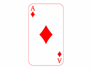トランプのエース　ダイヤ