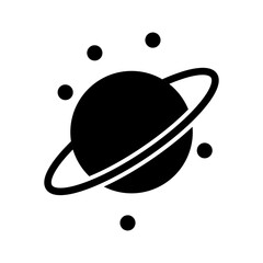 Planetary Rings Vector Icon © Muhammad