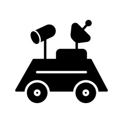 Lunar Rover Vector Icon