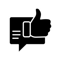 Positive Feedback Vector Icon