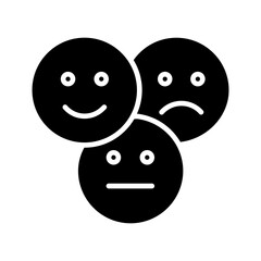Neutral Feedback Vector Icon