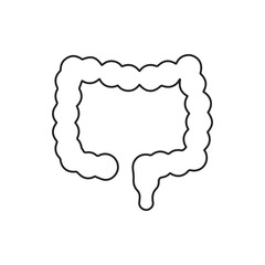 Colon line icon
