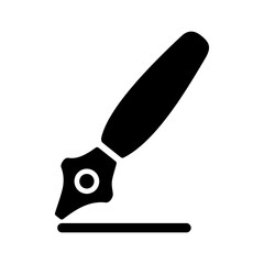 Calligraphy Vector Icon