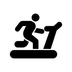 Treadmill Vector Icon
