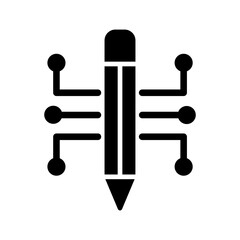 Digital Art Vector Icon