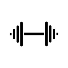 Barbell Vector Icon