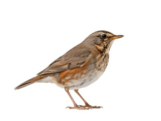 Fototapeta premium Robin – Vibrant Red-Breasted Songbird, Majestic Wildlife Icon, Isolated On White Transparent Background PNG Object Cut Out Social Media Advertisement Banner Label Poster Download