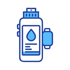 Water Bottle App Design, Hydration, Smart Bottle Concept