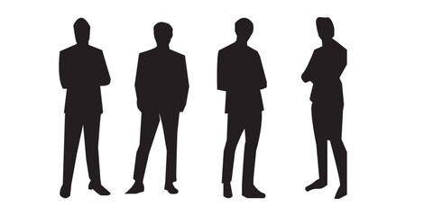 Male Face Icon on Black and White Vector Backgrounds