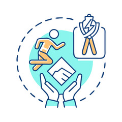 Safety and Partnership: Risk Management and Reliability Icon