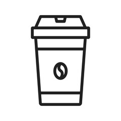 Coffee Cup icon vector image. Suitable for mobile apps, web apps and print media.