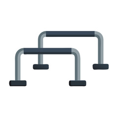 Parallel Bars: Fitness equipment for bodyweight exercise training
